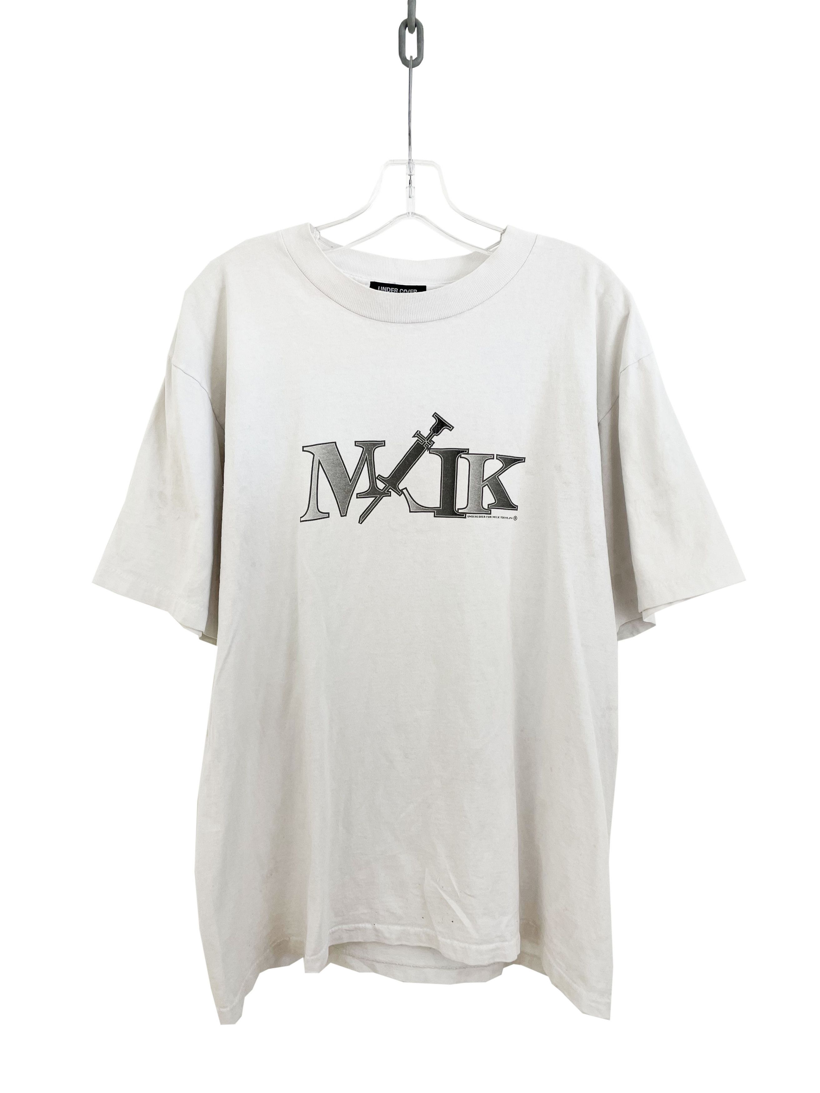 Undercover 90’s Milk T-Shirt Size US L / EU 52-54 / 3 - 1 Thumbnail
