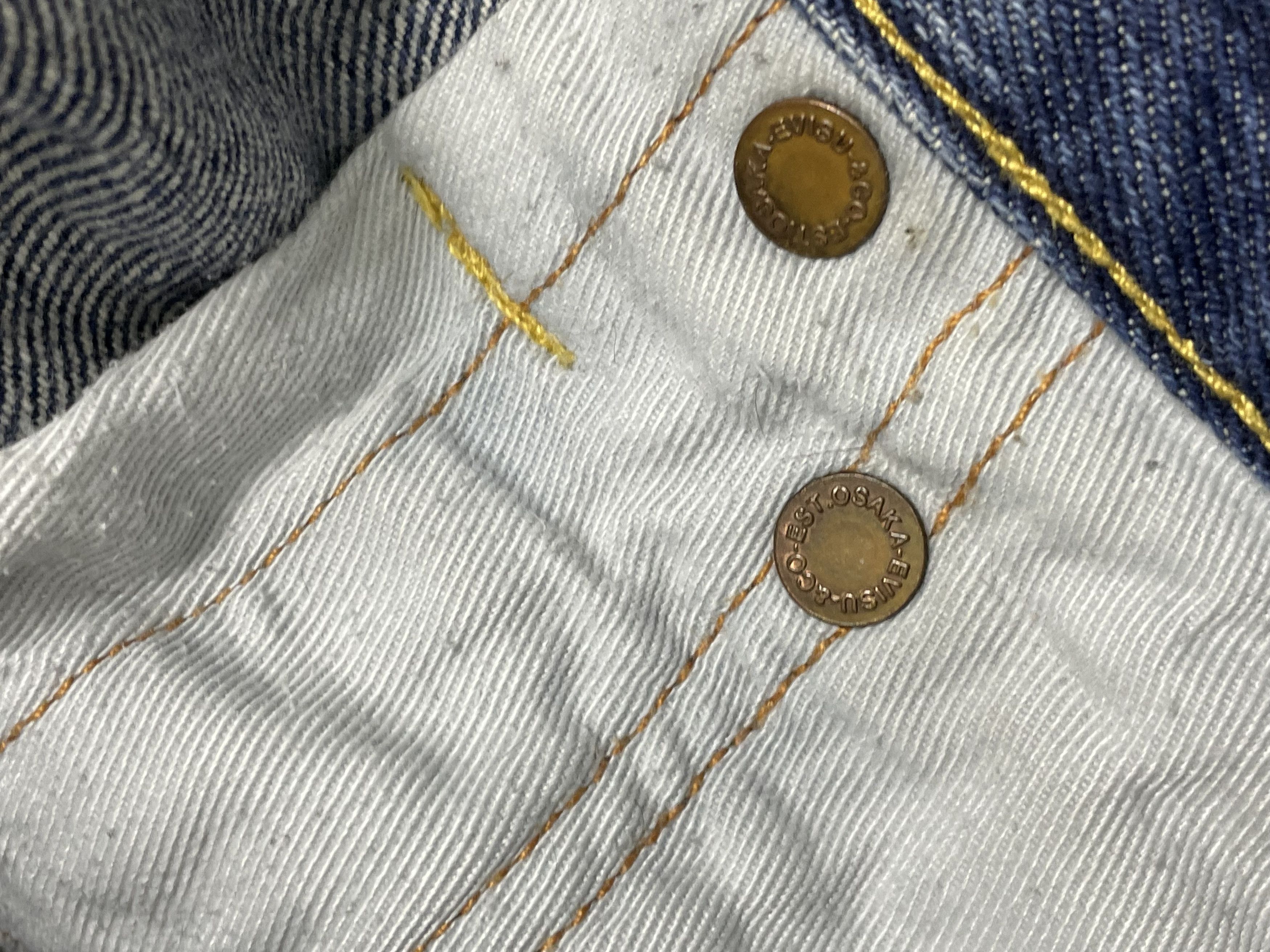 Evisu × Vintage Evisu Vintage Denim Jeans Size US 30 / EU 46 - 7 Thumbnail