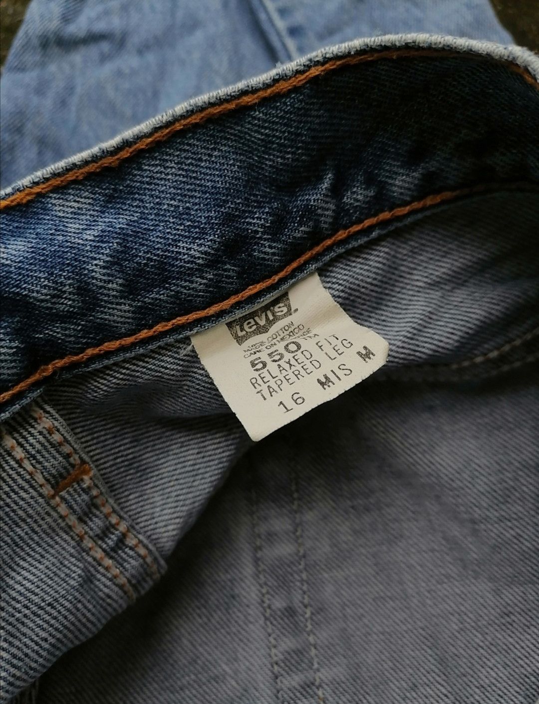 Levi's × Levi's Vintage Clothing Levi's Strauss 550 Relaxed Fit Tapered Leg Denim Jeans Size US 33 - 6 Thumbnail