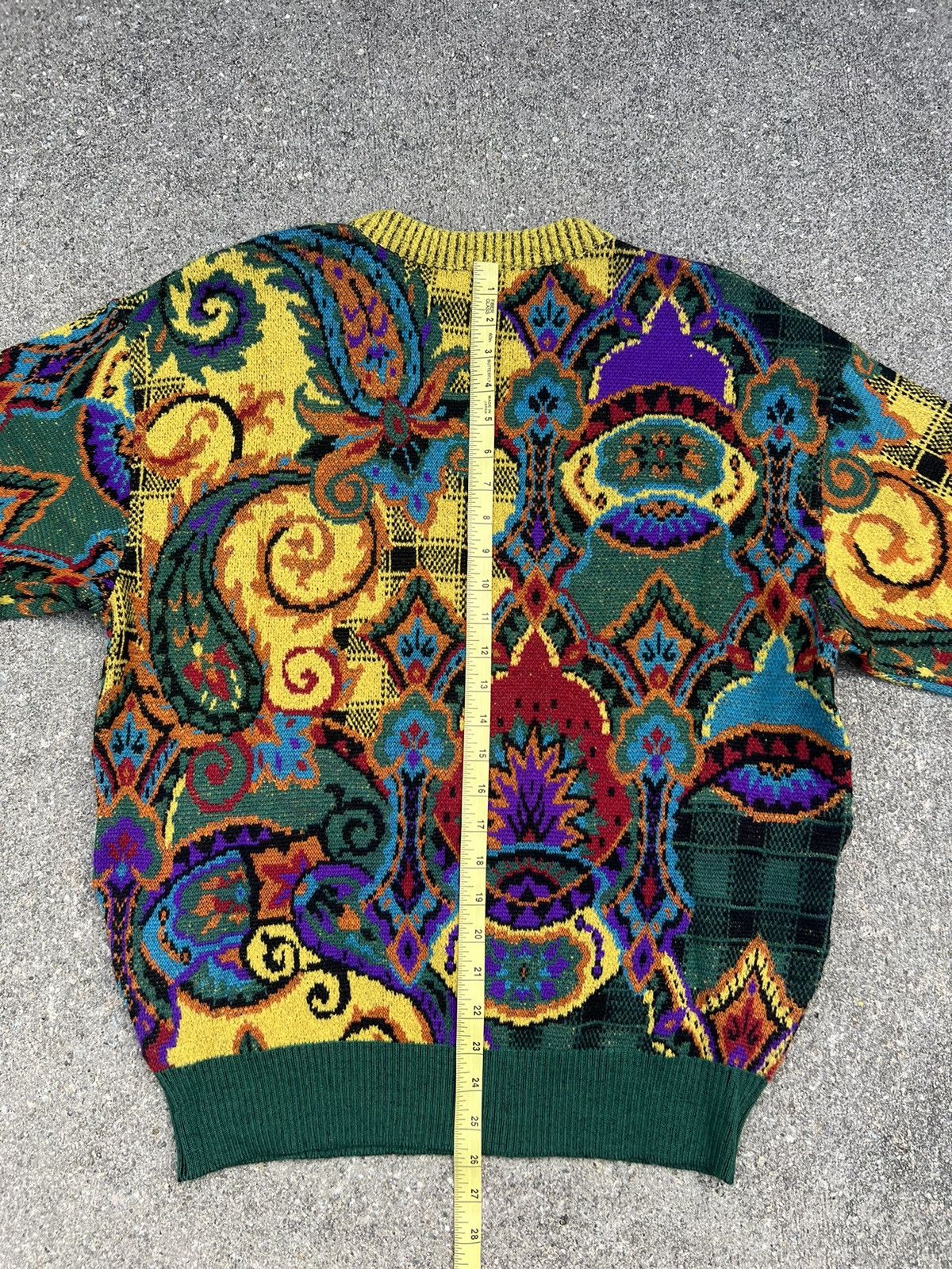 Vintage × Yoshiyuki Konishi Vintage Yoshiyuki Konishi Japan Psychedelic Wool Knitwear Size US L / EU 52-54 / 3 - 21 Thumbnail