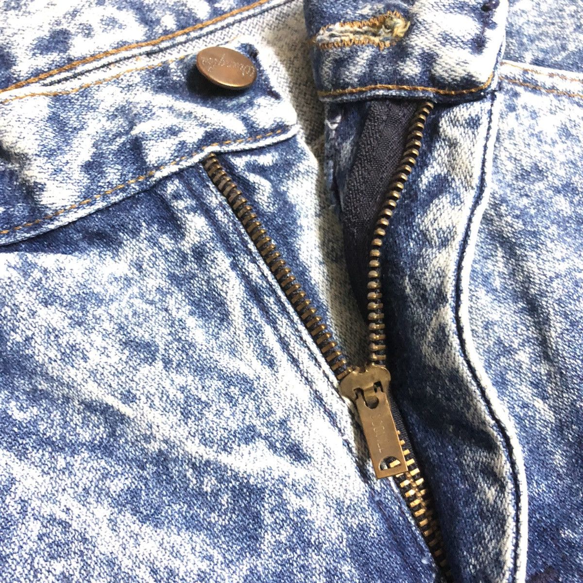 Vintage × Wrangler Vintage Wrangler Acid Wash Denim 80s Size US 29 - 3 Thumbnail