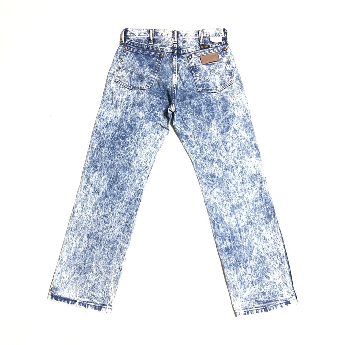 Vintage × Wrangler Vintage Wrangler Acid Wash Denim 80s Size US 29 - 10 Thumbnail