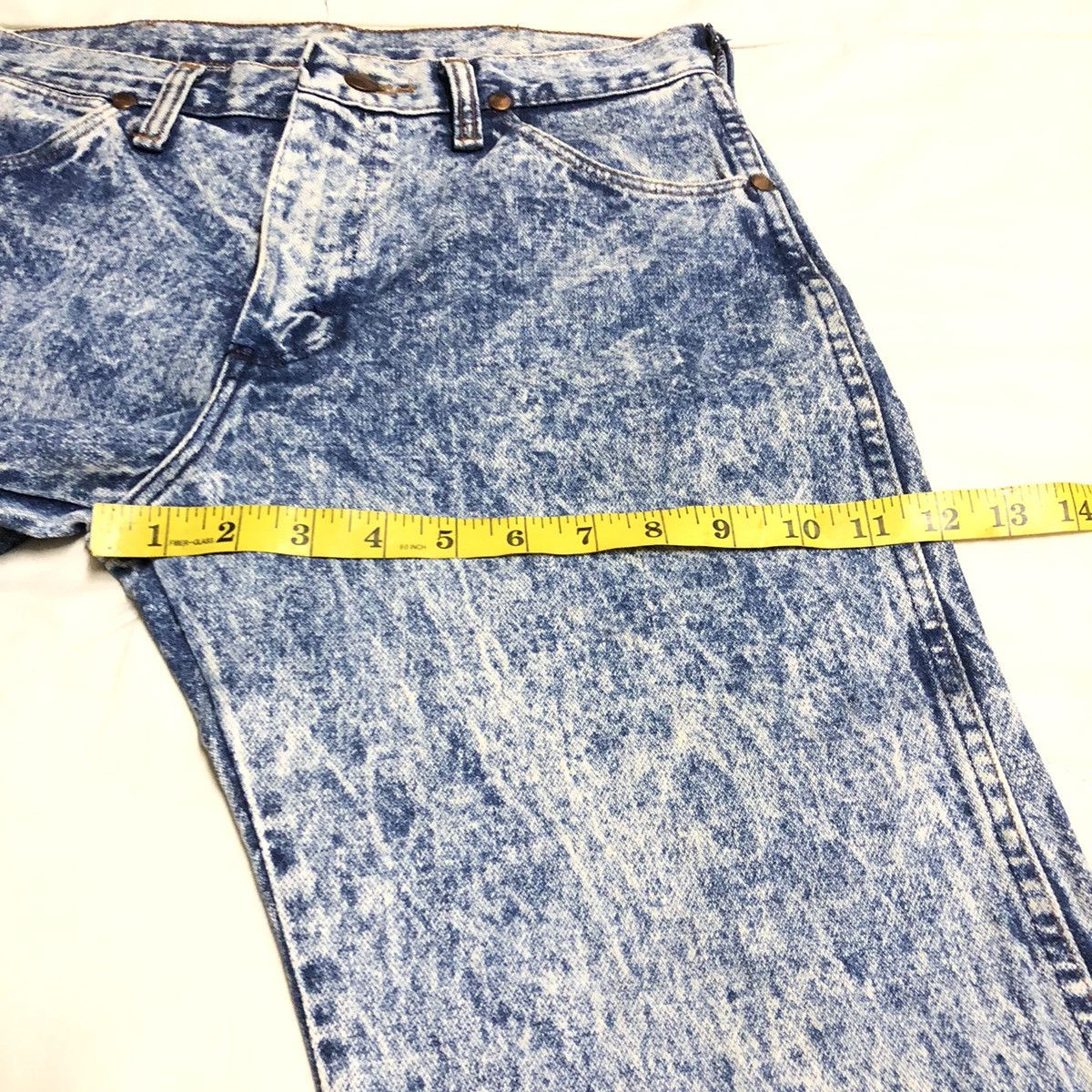 Vintage × Wrangler Vintage Wrangler Acid Wash Denim 80s Size US 29 - 5 Thumbnail