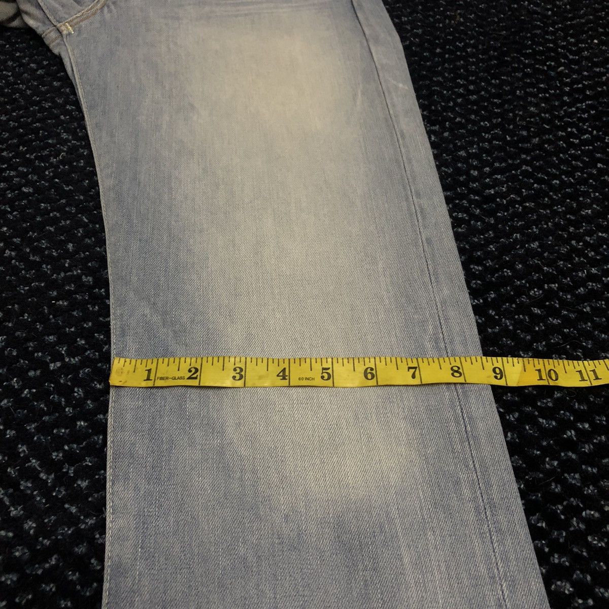 Levi's Levi’s LVC Selvedge Distressed Indigo Dye Lot 66501 Size US 28 / EU 44 - 12 Thumbnail