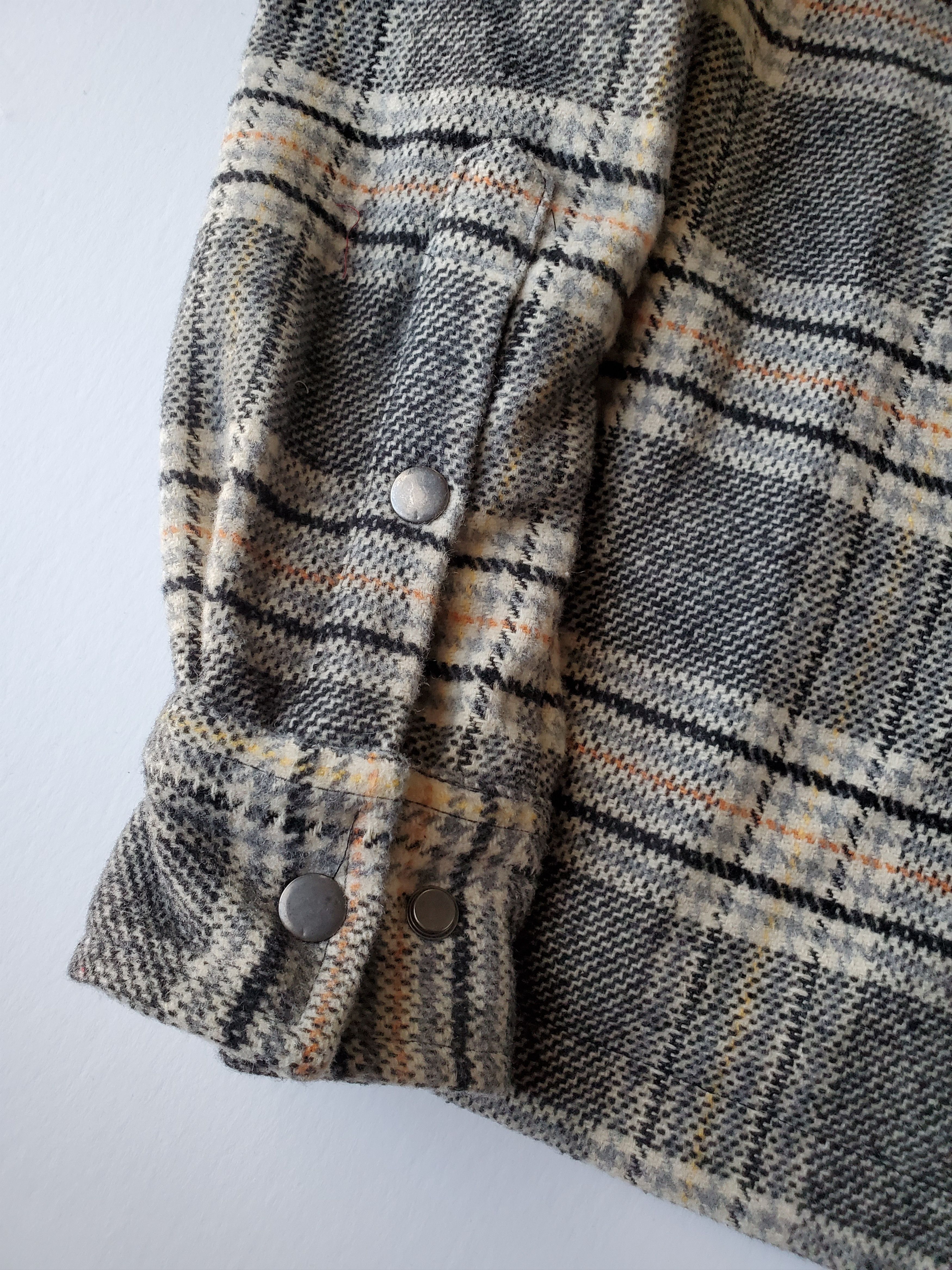 Richie Le Collection NWT Richie Le Hooded Flannel Jacket Sz Small Size US S / EU 44-46 / 1 - 4 Thumbnail