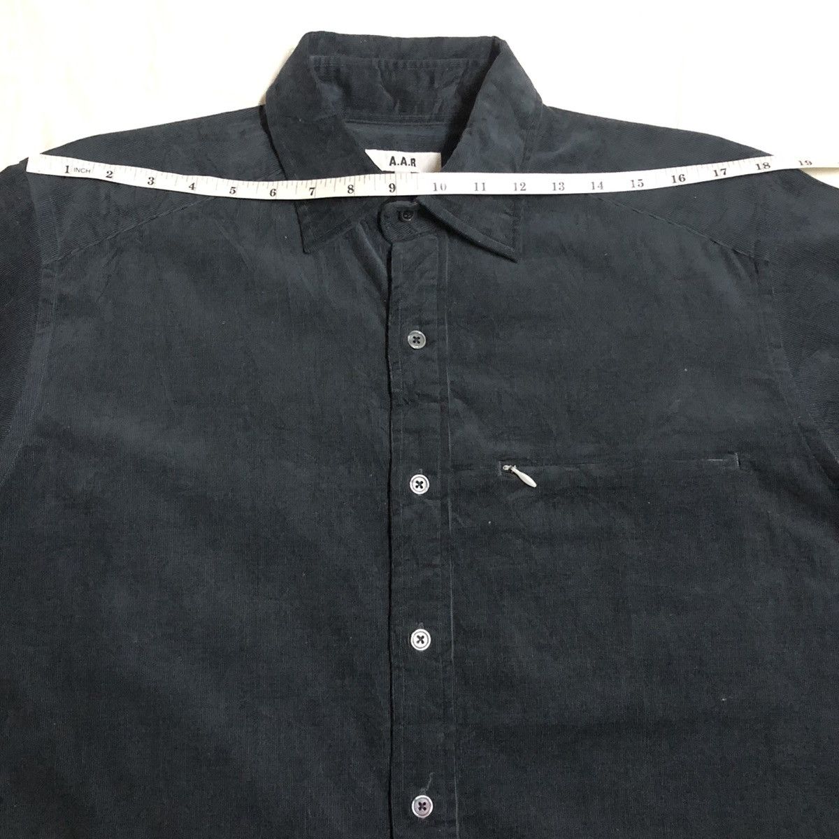 Yohji Yamamoto Yohji Yamamoto A.A.R Coduroy Button Up Long Sleeve Size US M / EU 48-50 / 2 - 6 Thumbnail