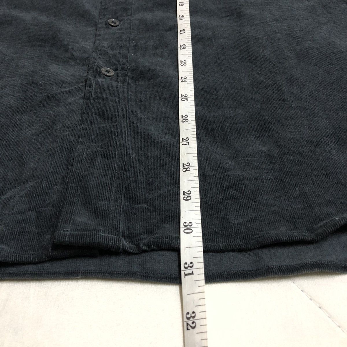 Yohji Yamamoto Yohji Yamamoto A.A.R Coduroy Button Up Long Sleeve Size US M / EU 48-50 / 2 - 8 Thumbnail
