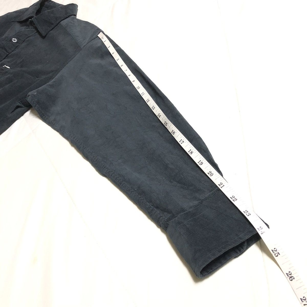 Yohji Yamamoto Yohji Yamamoto A.A.R Coduroy Button Up Long Sleeve Size US M / EU 48-50 / 2 - 9 Thumbnail