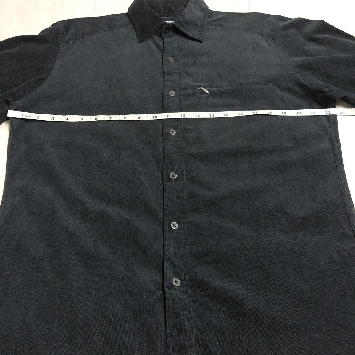 Yohji Yamamoto Yohji Yamamoto A.A.R Coduroy Button Up Long Sleeve Size US M / EU 48-50 / 2 - 7 Thumbnail