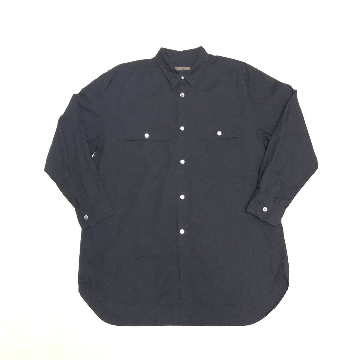 Y's × Y's for Men × Yohji Yamamoto Y’s By Yohji Yamamoto Oversized Button up 3Quarter Sleeve Size US S / EU 44-46 / 1 - 1 Thumbnail