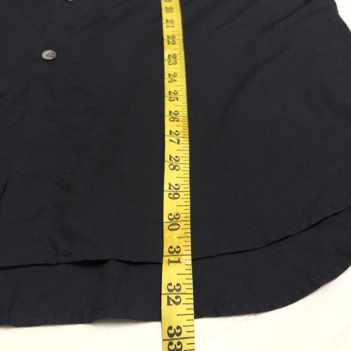 Y's × Y's for Men × Yohji Yamamoto Y’s By Yohji Yamamoto Oversized Button up 3Quarter Sleeve Size US S / EU 44-46 / 1 - 6 Thumbnail