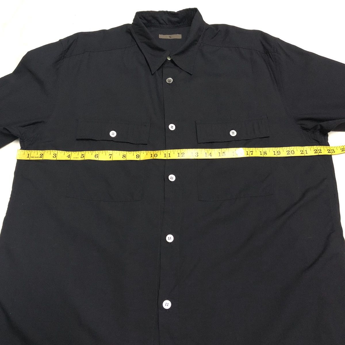 Y's × Y's for Men × Yohji Yamamoto Y’s By Yohji Yamamoto Oversized Button up 3Quarter Sleeve Size US S / EU 44-46 / 1 - 5 Thumbnail
