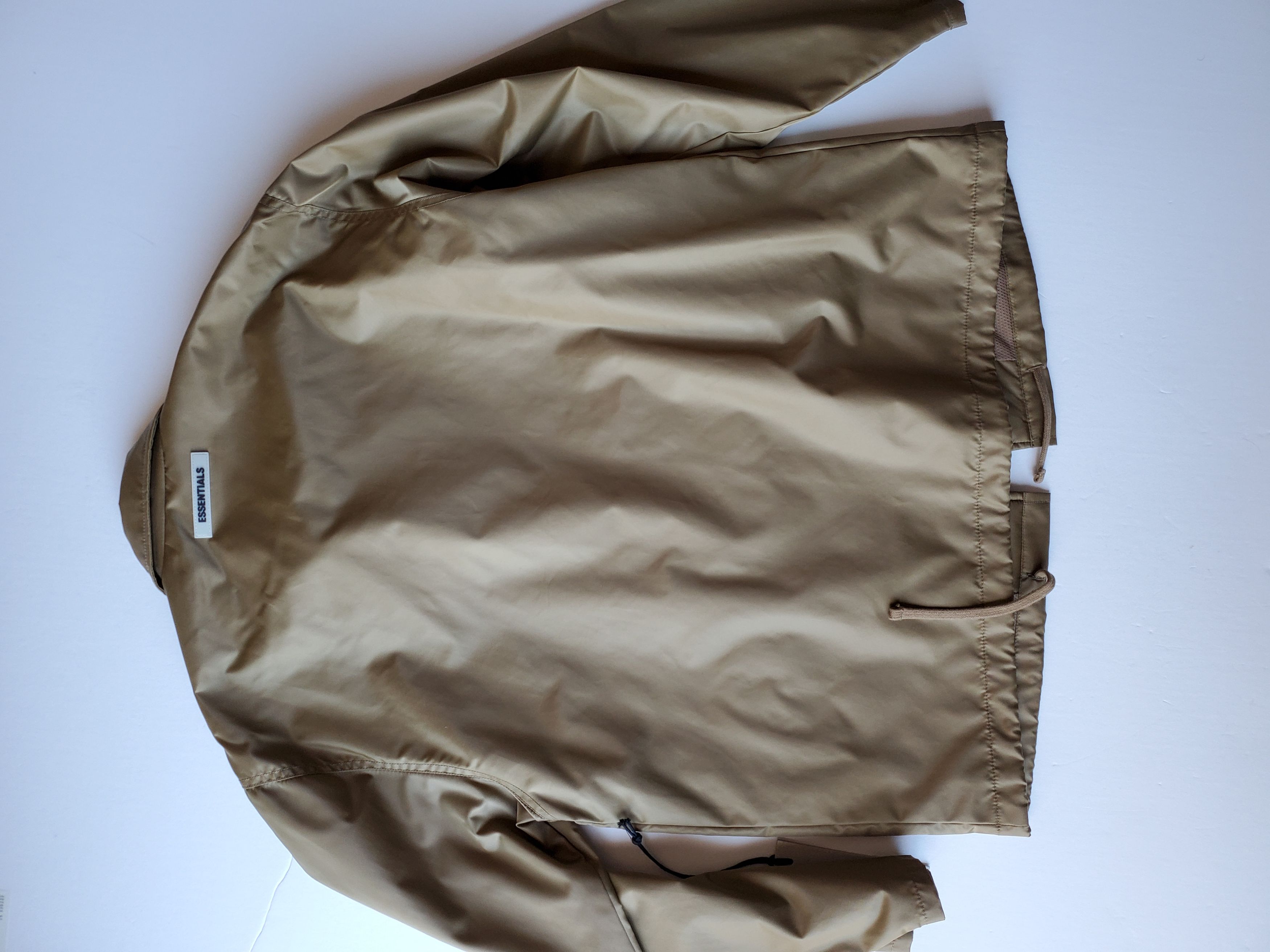 Essentials × FOG × Fear of God NEW FOG Essentials Coach Jacket Tan Otter XXS Fear of God Size US XXS / EU 40 - 4 Thumbnail