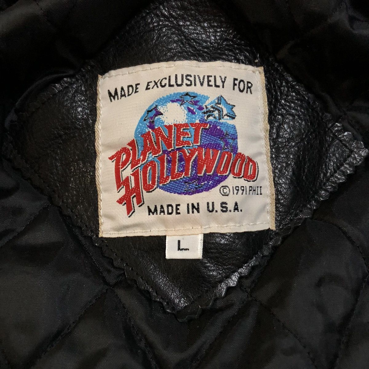 Vintage Vintage Planet Hollywood Jacket 90s Size US M / EU 48-50 / 2 - 2 Thumbnail