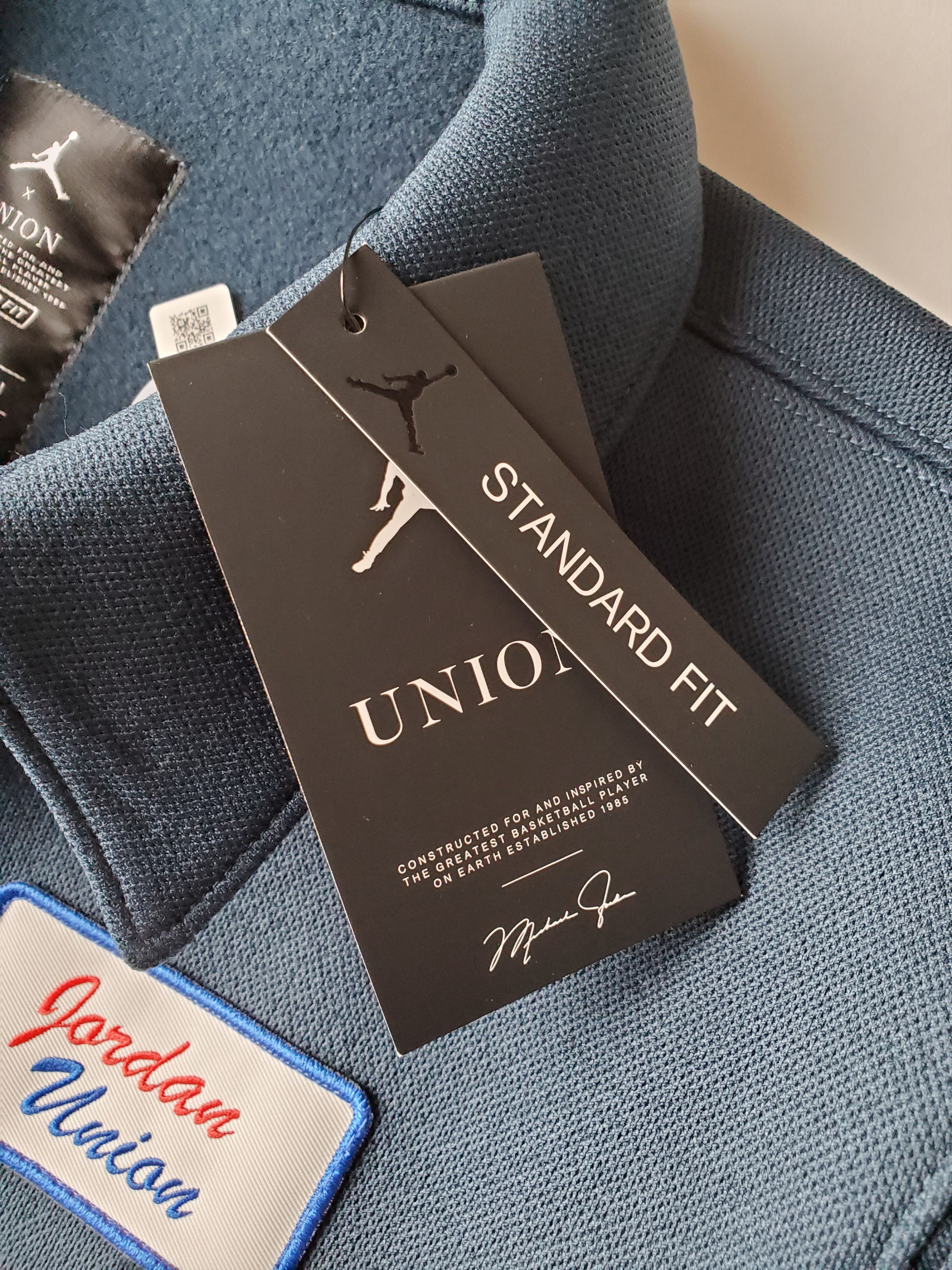 Jordan Brand × Union LA NEW Union X Jordan Coach Jacket Navy Sz Small Size US S / EU 44-46 / 1 - 6 Thumbnail