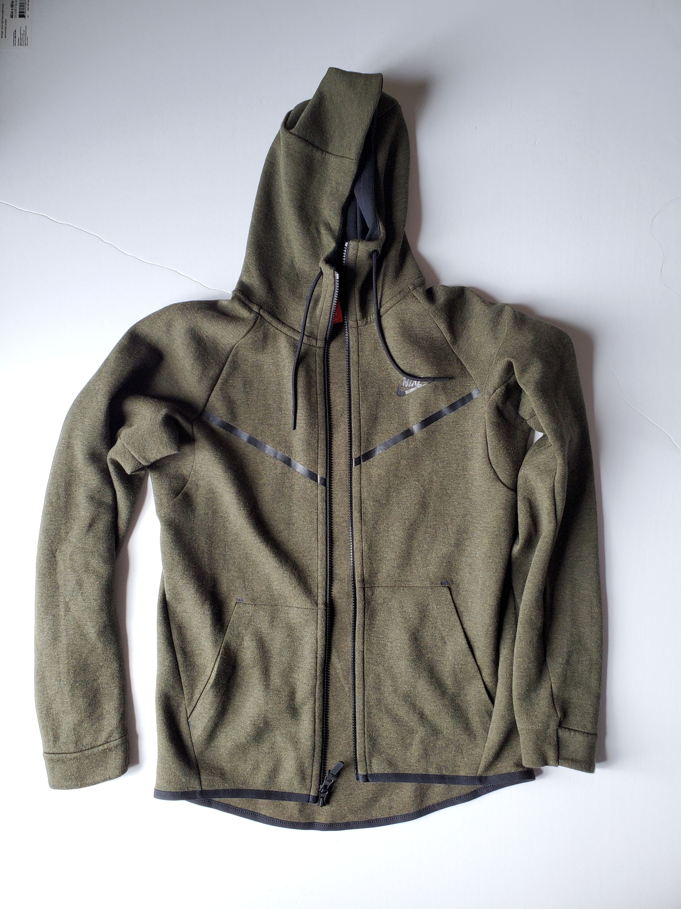 Nike Nike Tech Fleece Windrunner Olive Zip Up Hoodie Sz Small Size US S / EU 44-46 / 1 - 3 Thumbnail