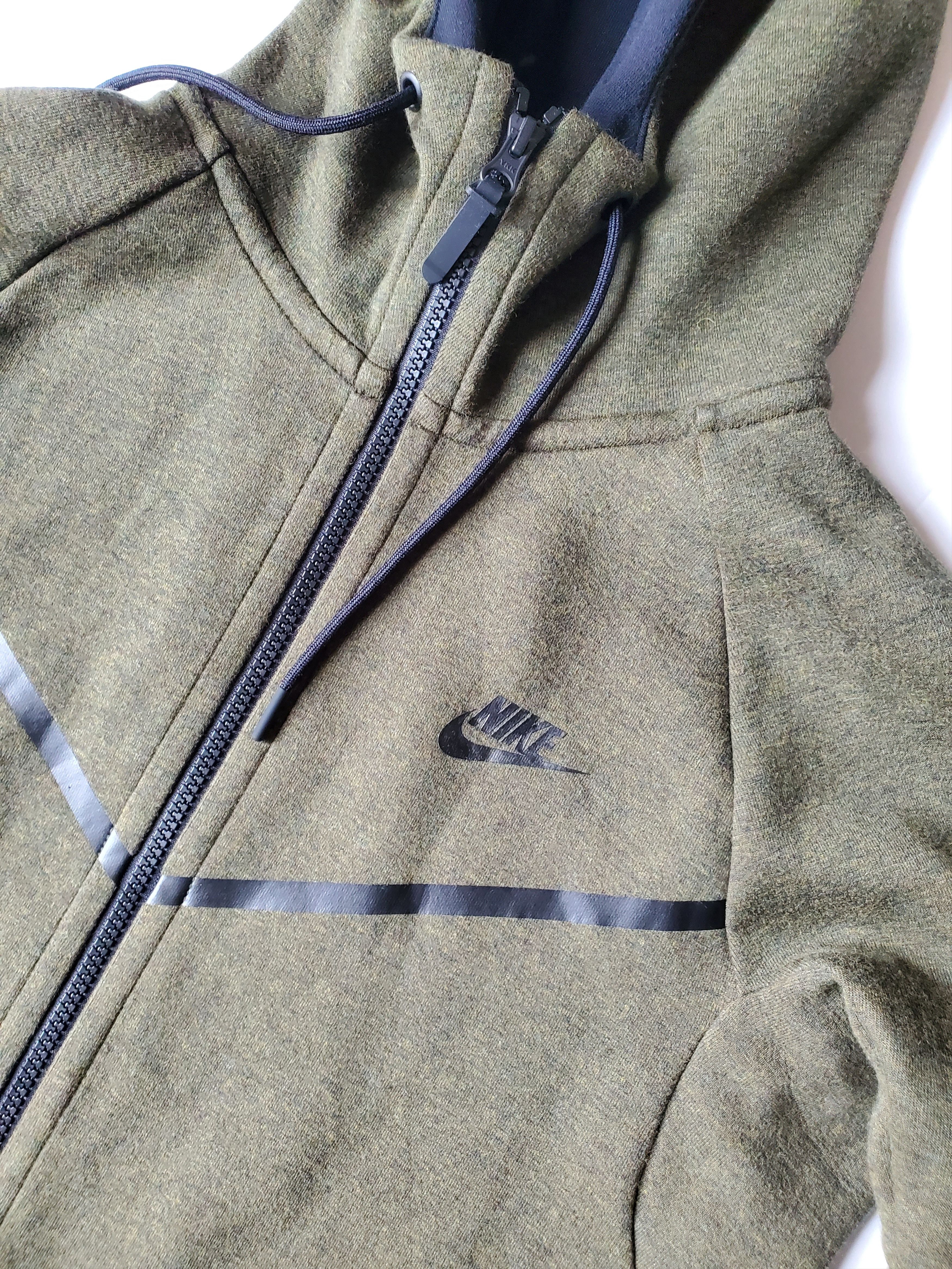 Nike Nike Tech Fleece Windrunner Olive Zip Up Hoodie Sz Small Size US S / EU 44-46 / 1 - 2 Thumbnail