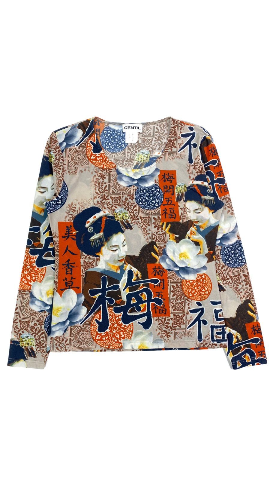 Vintage LASTDROP🔥 Jean Paul Gaultier Style Chinese Tradition Geisha Size S / US 4 / IT 40 - 1 Thumbnail