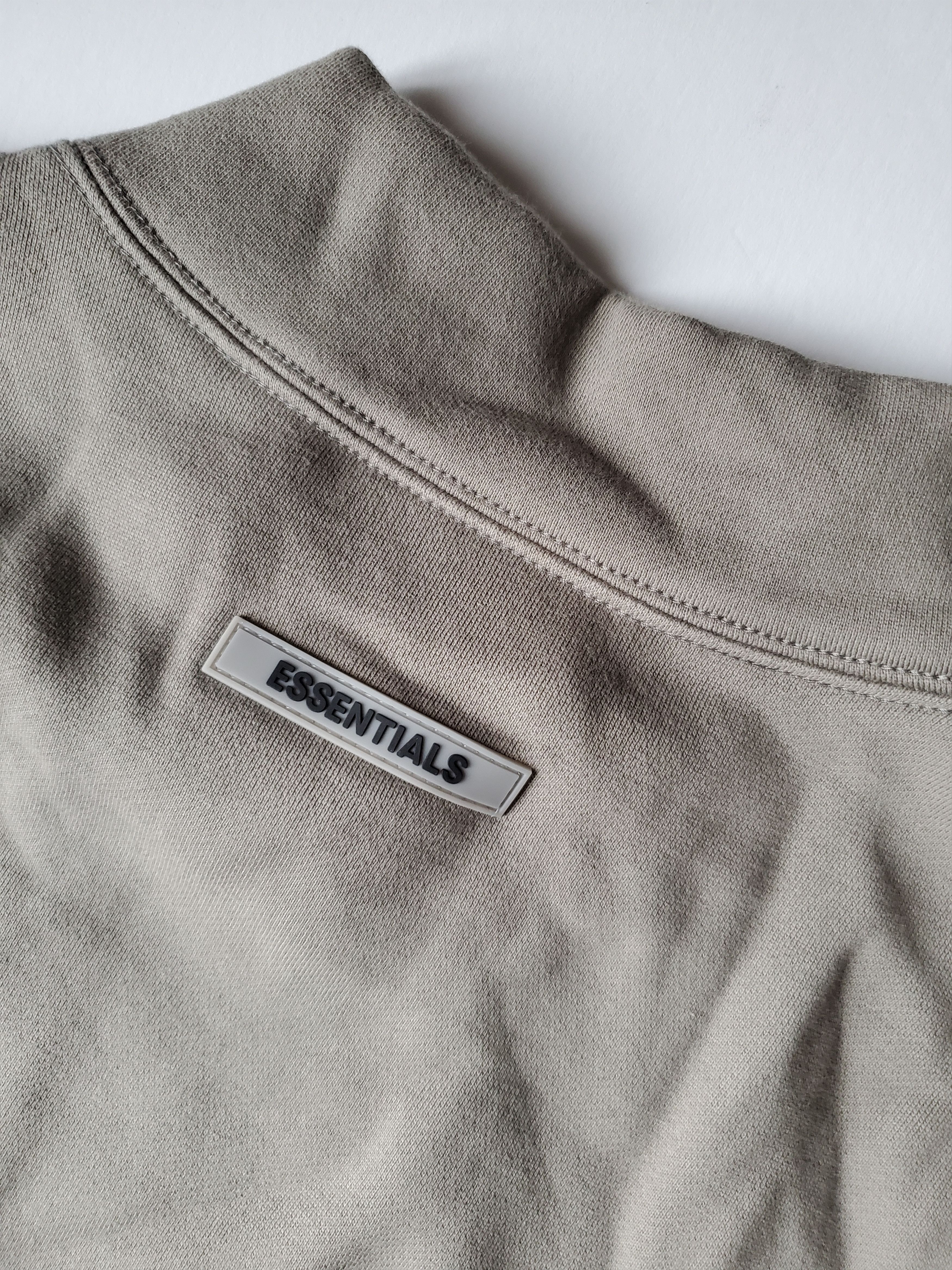 Essentials Fear of God Essentials Pull-Over Mockneck Sweatshirt Cement Size US S / EU 44-46 / 1 - 4 Thumbnail