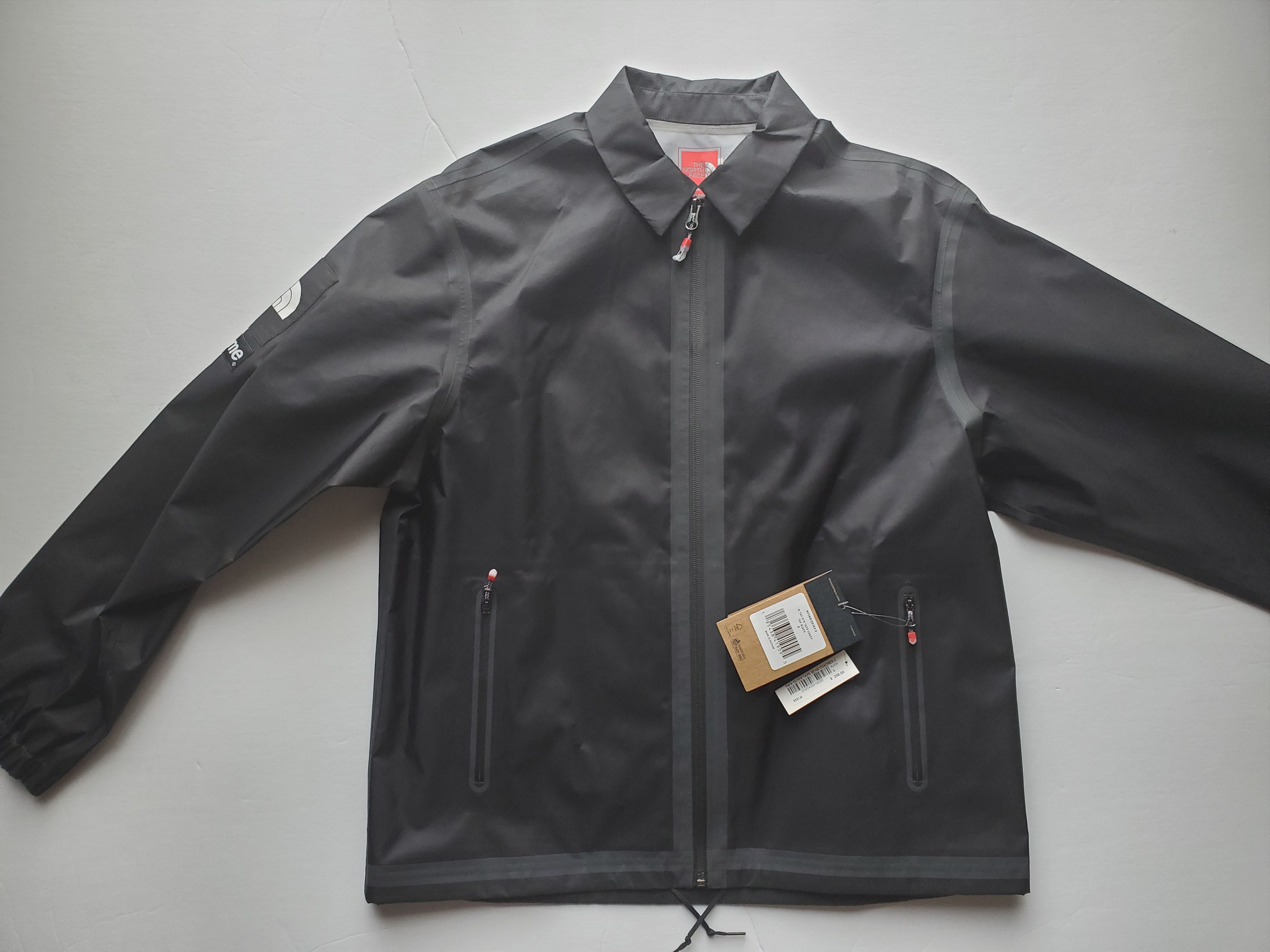 image of New Supreme The North Face Coaches Jacket Summit Series in Black, Men's (Size Small)