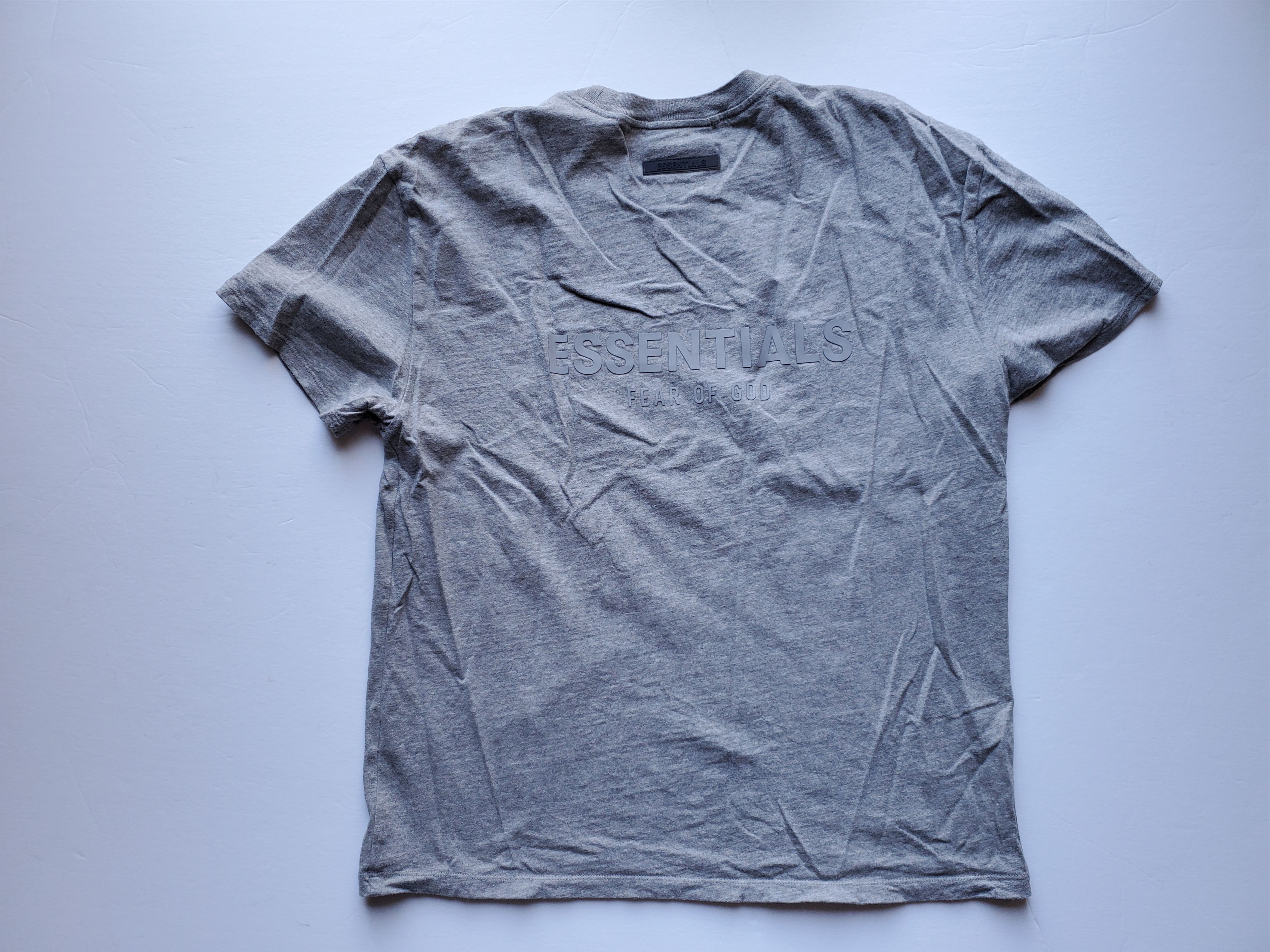 Essentials FOG Essentials T-Shirt Dark Heather Oatmeal Sz S SS21 Size US S / EU 44-46 / 1 - 1 Thumbnail