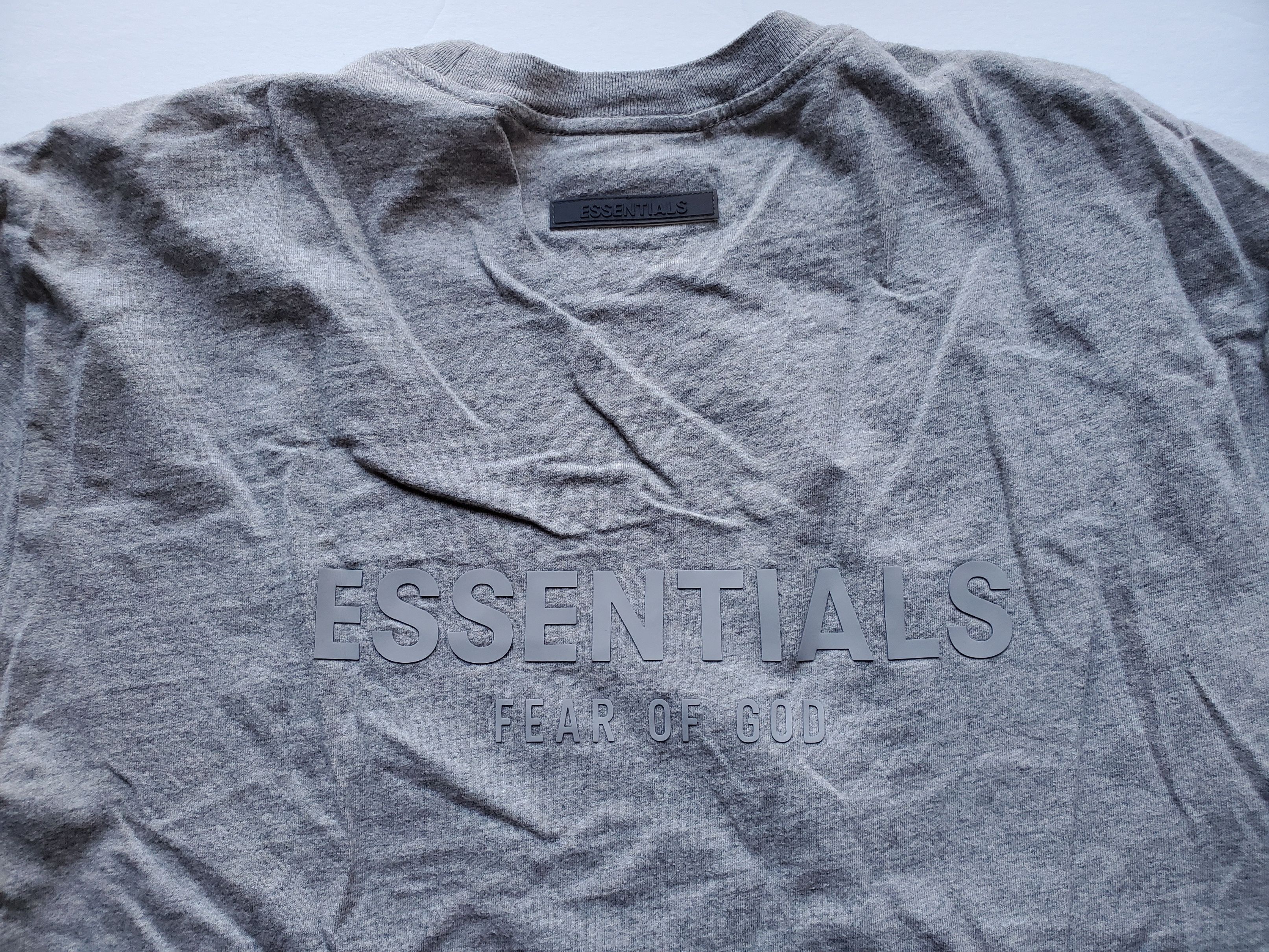 Essentials FOG Essentials T-Shirt Dark Heather Oatmeal Sz S SS21 Size US S / EU 44-46 / 1 - 5 Thumbnail