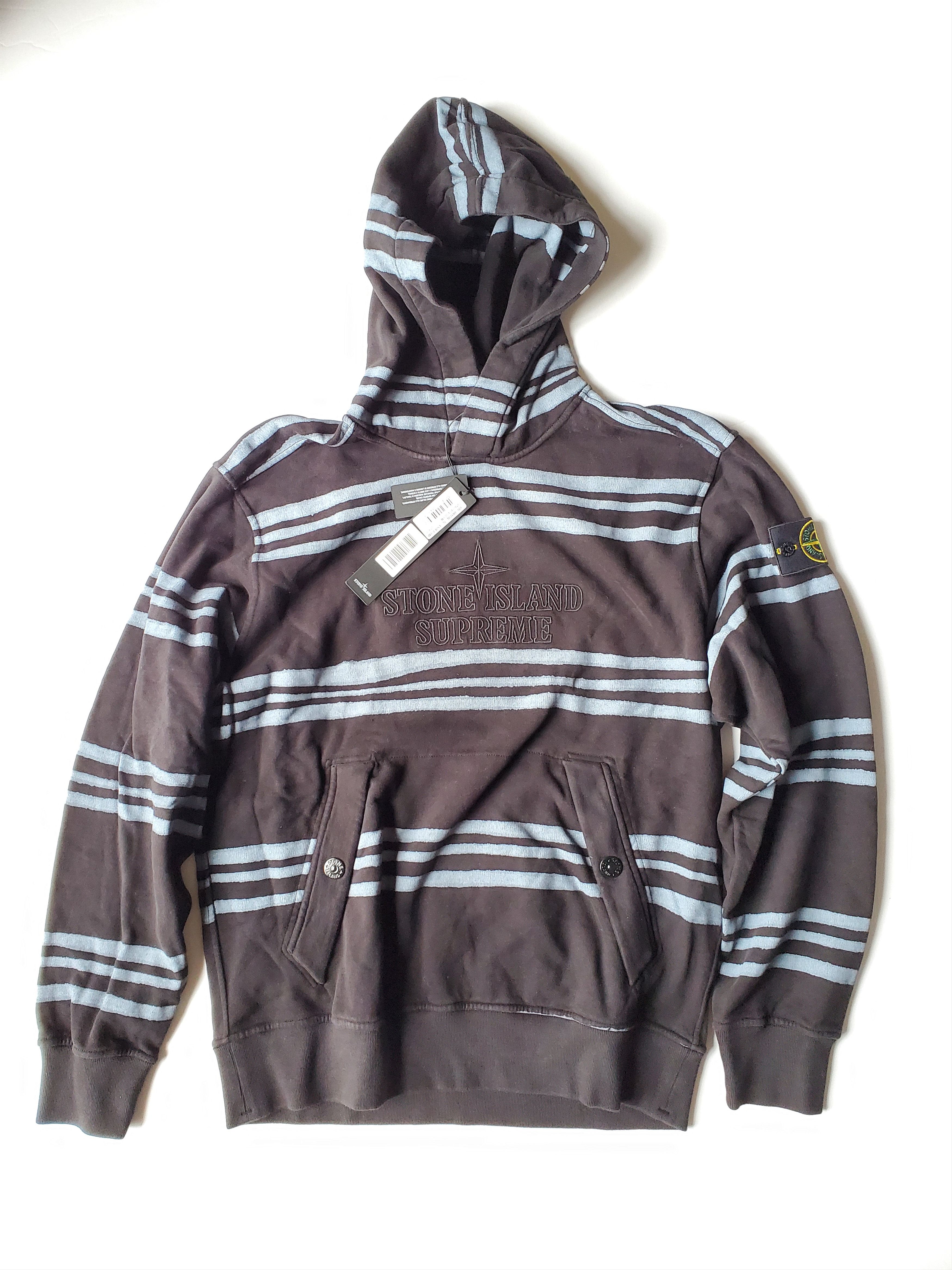 Stone Island Supreme Hoodie | Grailed