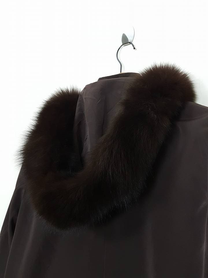 Aquascutum AQUASCUTUM Fur Hooded Jacket Size US L / EU 52-54 / 3 - 4 Thumbnail