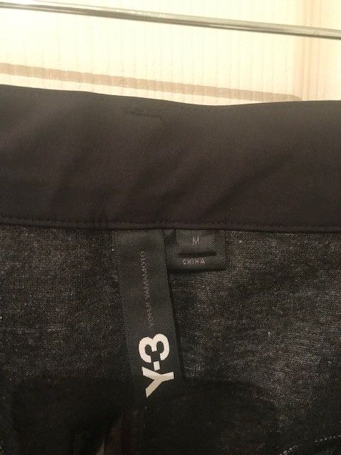 Adidas Y-3 3 Stripe Drop Crotch Tech Gray Shorts M Size US 32 / EU 48 - 7 Thumbnail