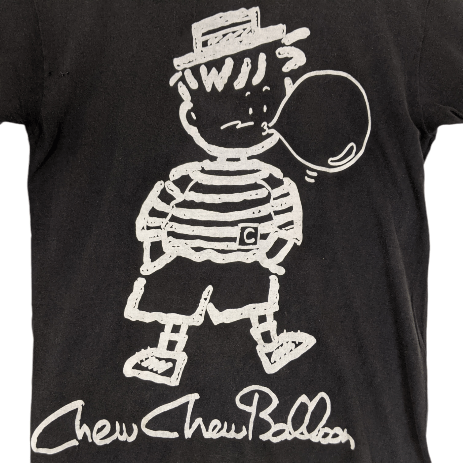 Japanese Brand Vintage 90's PELL PERRY Chew Chew Balloon T-Shirt Size L / US 10 / IT 46 - 4 Thumbnail