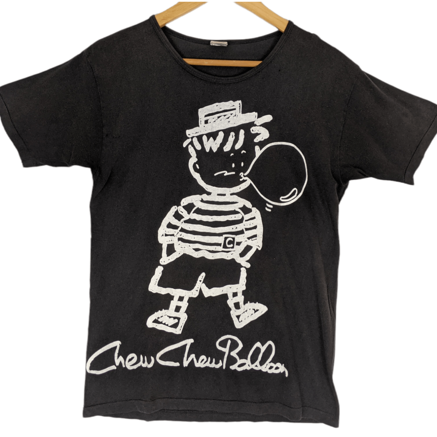 Japanese Brand Vintage 90's PELL PERRY Chew Chew Balloon T-Shirt Size L / US 10 / IT 46 - 3 Thumbnail