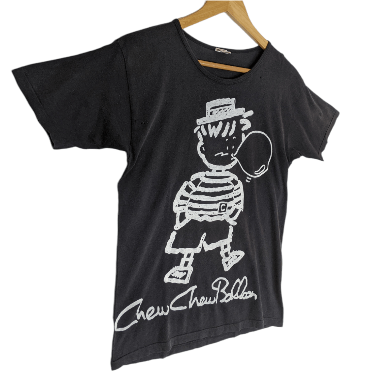 Japanese Brand Vintage 90's PELL PERRY Chew Chew Balloon T-Shirt Size L / US 10 / IT 46 - 2 Thumbnail