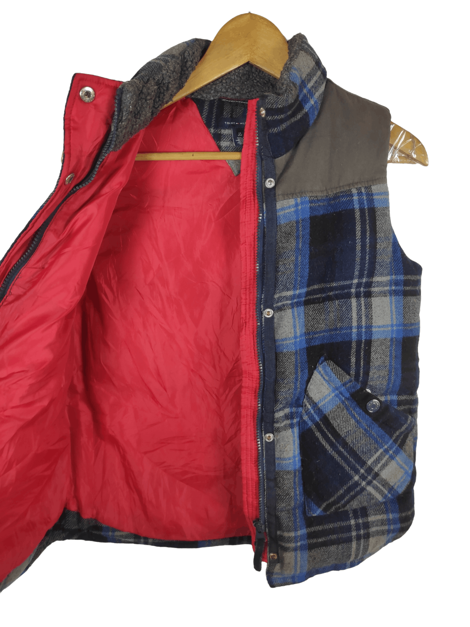 Other Vintage Tommy Hilfiger Checkers Down Puffer Vest Jacket Size US S / EU 44-46 / 1 - 5 Thumbnail
