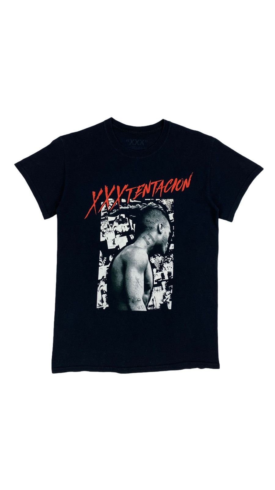 image of Good Music Merchandise x Rap Tees Deadstock Xxxtentacion OG Merchandise T-Shirt in Black (Size Smal