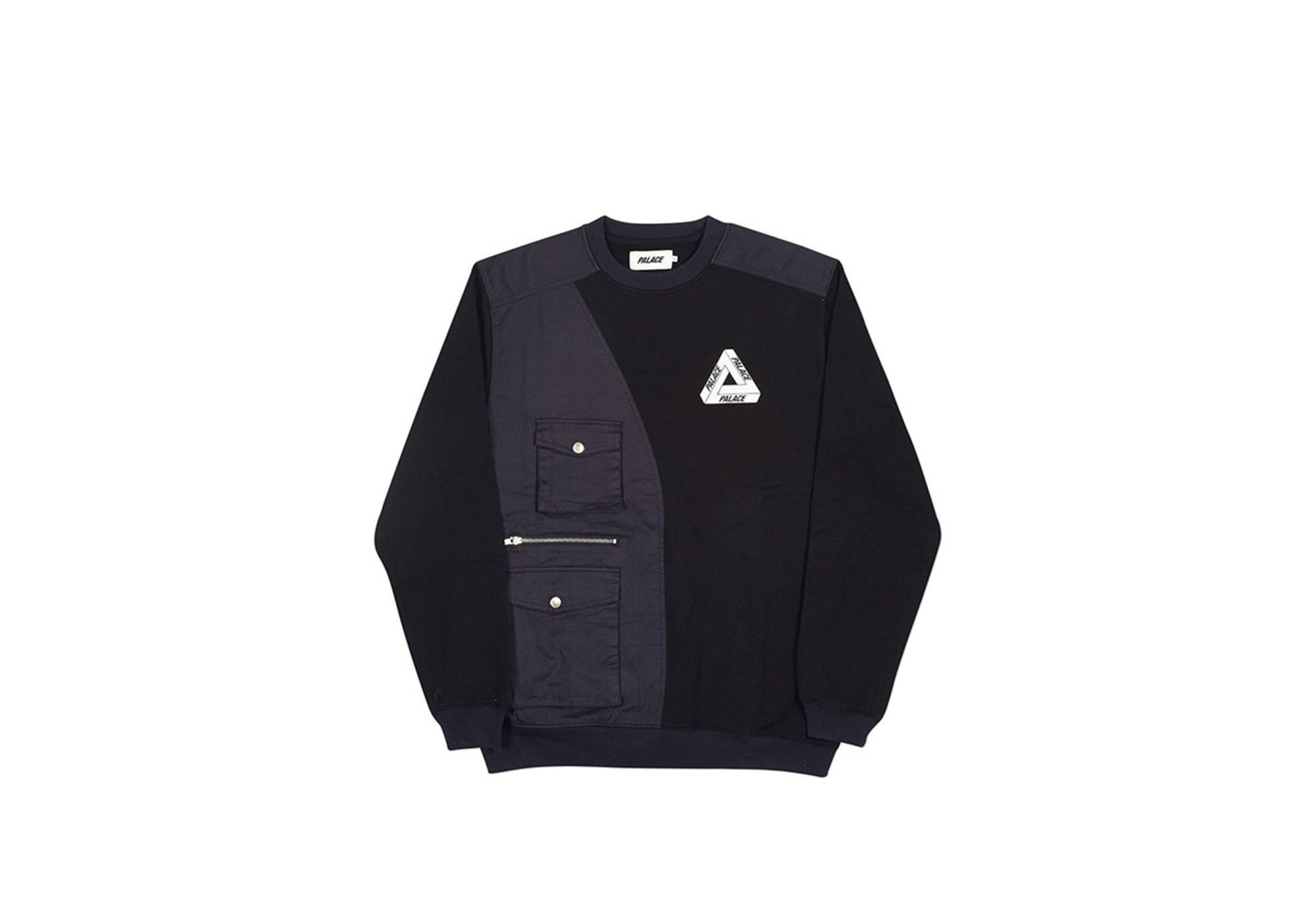Palace Patch Tri-Ferg Crewneck - Palace Skateboards Size US S / EU 44-46 / 1 - 2 Thumbnail
