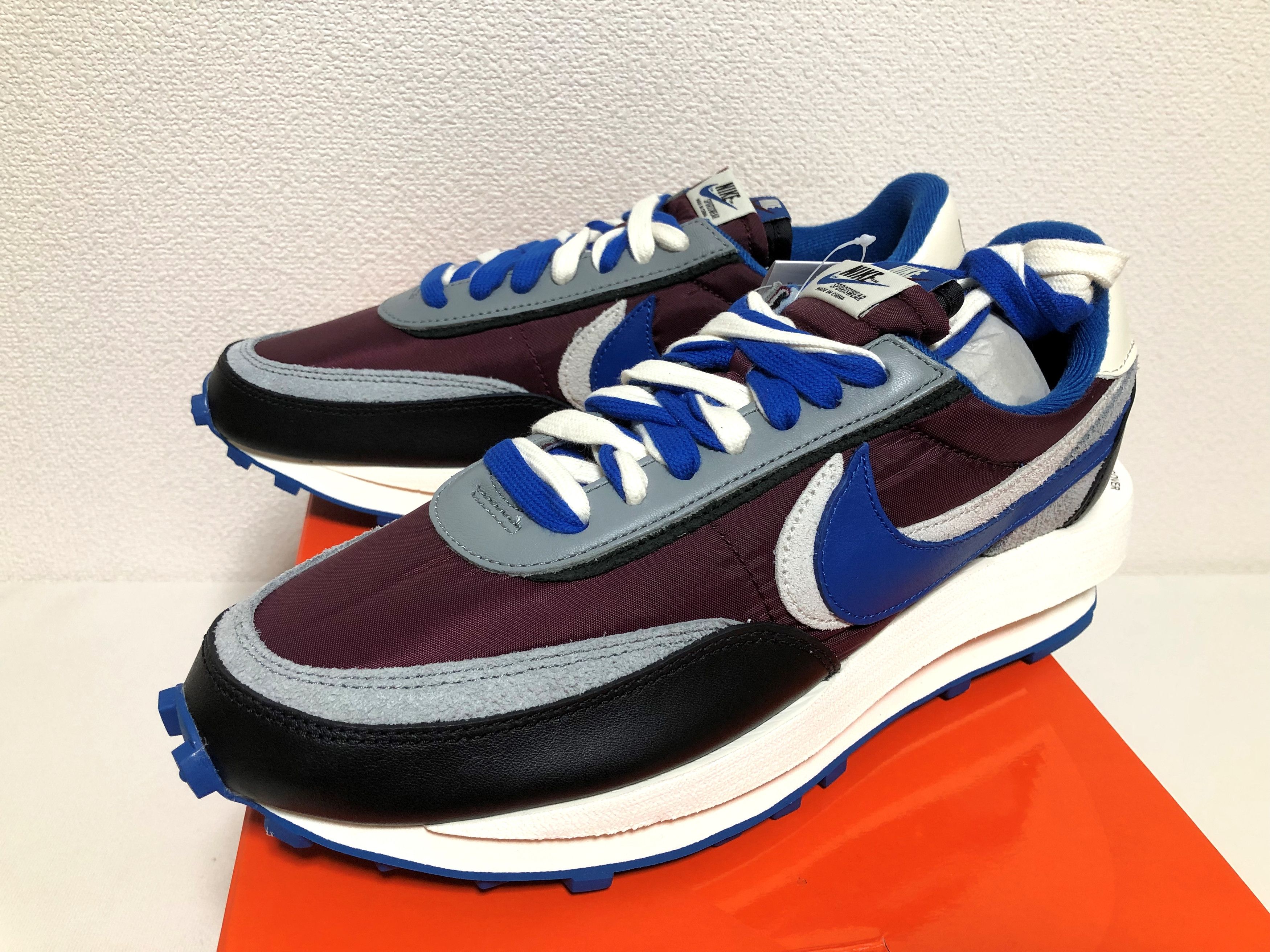 Undercover NIKE sacai undercover LD waffle Night Maroon Team Royal