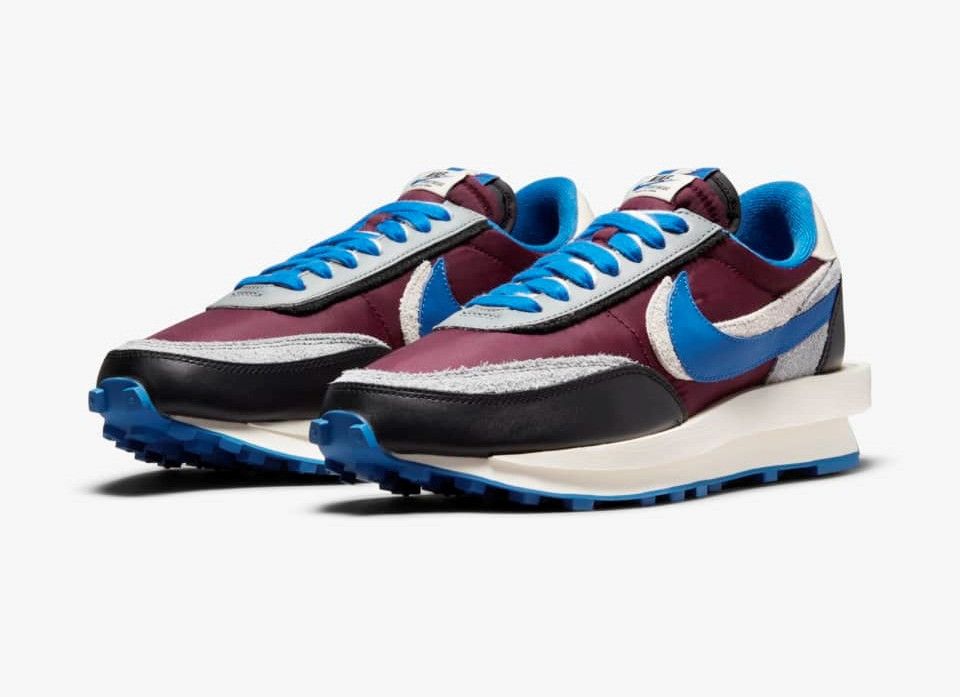 Nike × Sacai × Undercover NIKE sacai undercover LD waffle Night Maroon Team Royal 10 Size US 10 / EU 43 - 9 Thumbnail