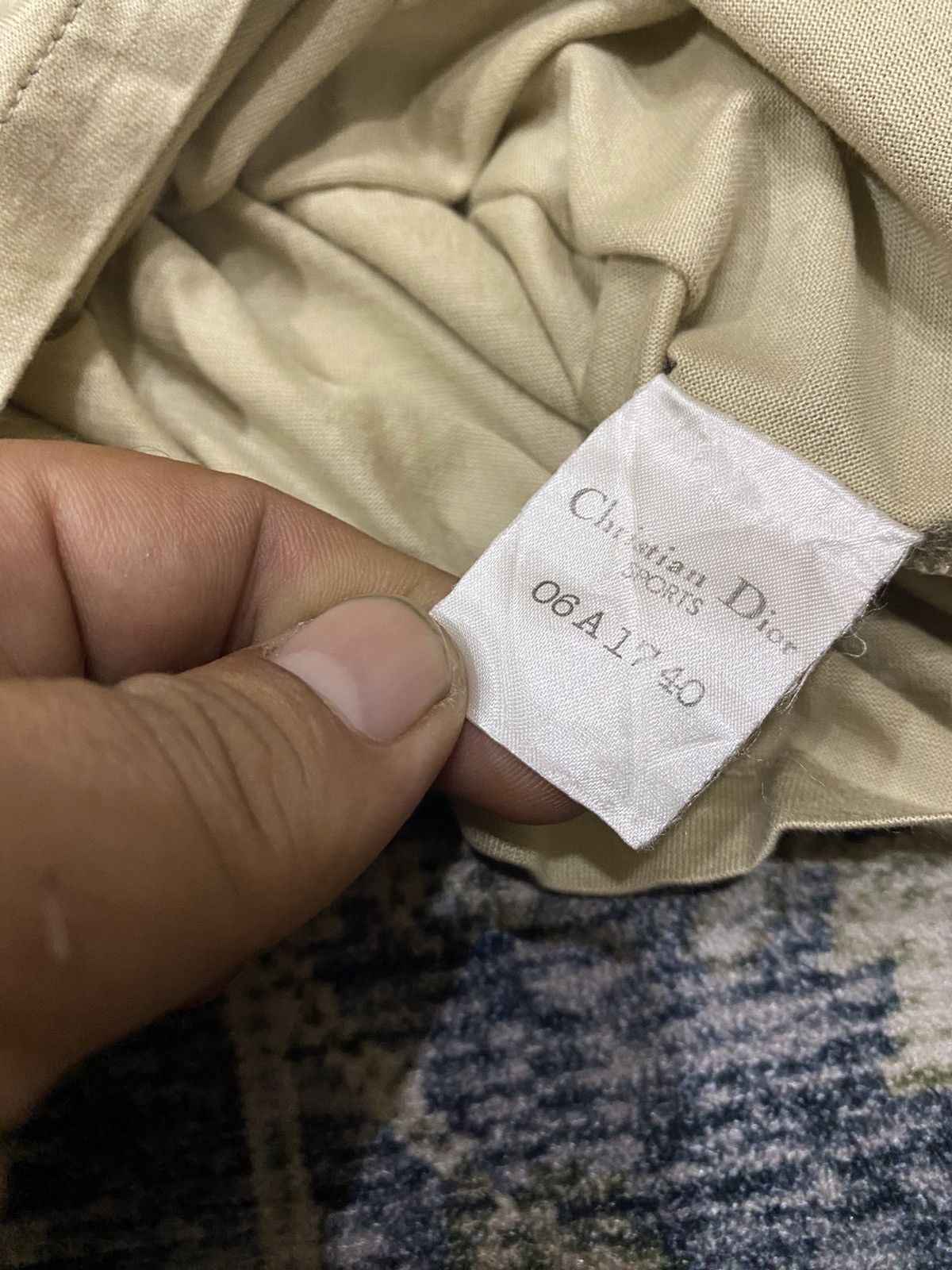 Christian Dior Monsieur × Dior × Vintage Vintage Christian Dior Crewneck Single Pocket Shirt Size US M / EU 48-50 / 2 - 6 Thumbnail