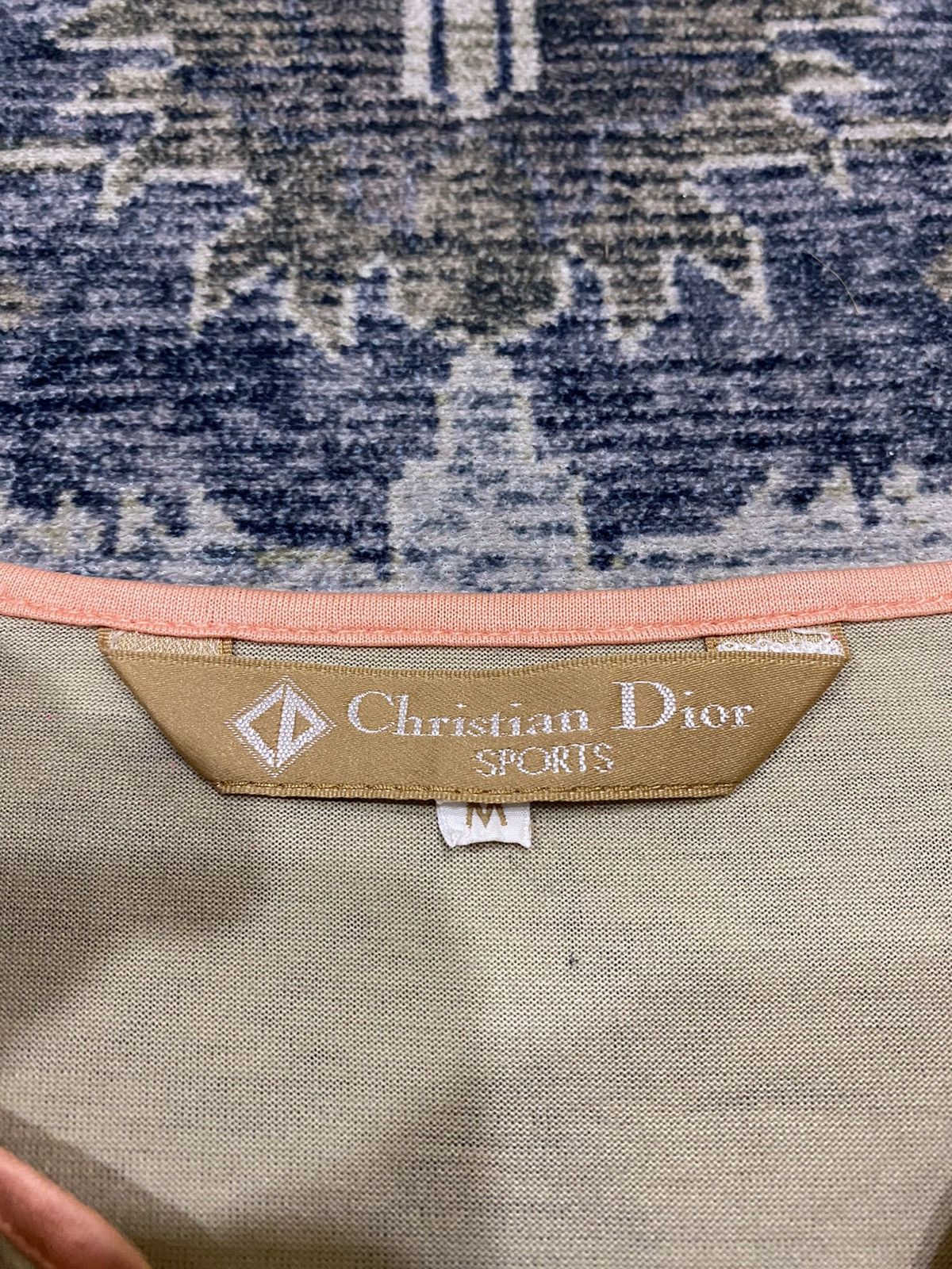 Christian Dior Monsieur × Dior × Vintage Vintage Christian Dior Crewneck Single Pocket Shirt Size US M / EU 48-50 / 2 - 3 Thumbnail