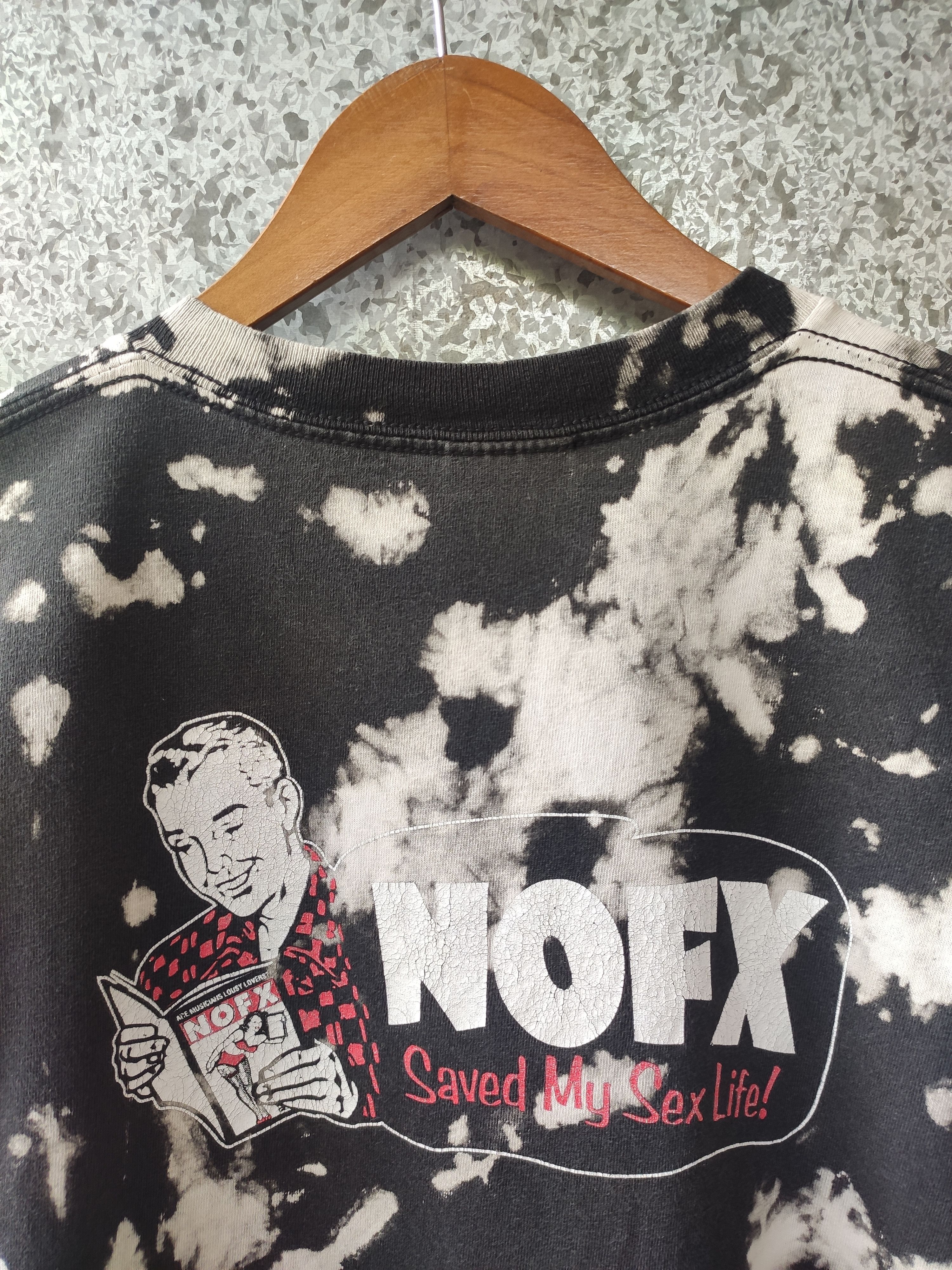 Band Tees 🔥 Rare💥💥 Vintage 90s Vintage NOFX t shirt tye dye Size US M / EU 48-50 / 2 - 3 Thumbnail