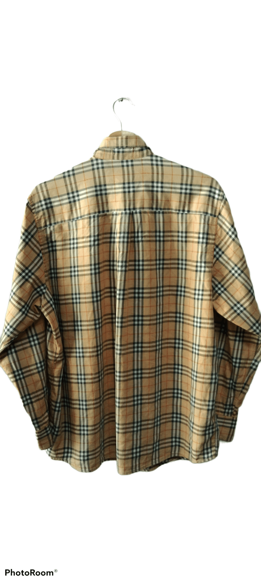 Burberry DISTRESSED BURBERRYS NOVA CHECK VINTAGE BUTTON-UP Size US L / EU 52-54 / 3 - 2 Thumbnail