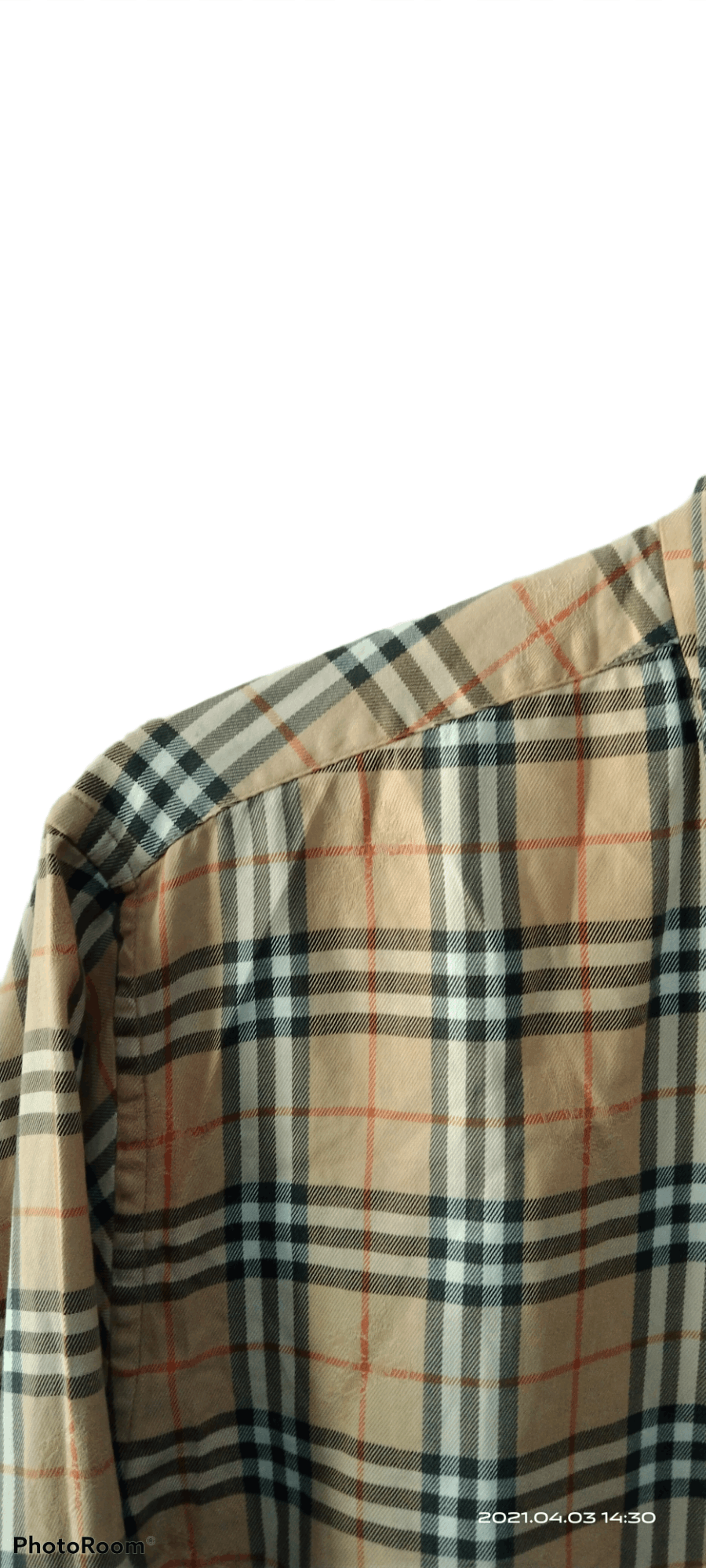 Burberry DISTRESSED BURBERRYS NOVA CHECK VINTAGE BUTTON-UP Size US L / EU 52-54 / 3 - 3 Thumbnail