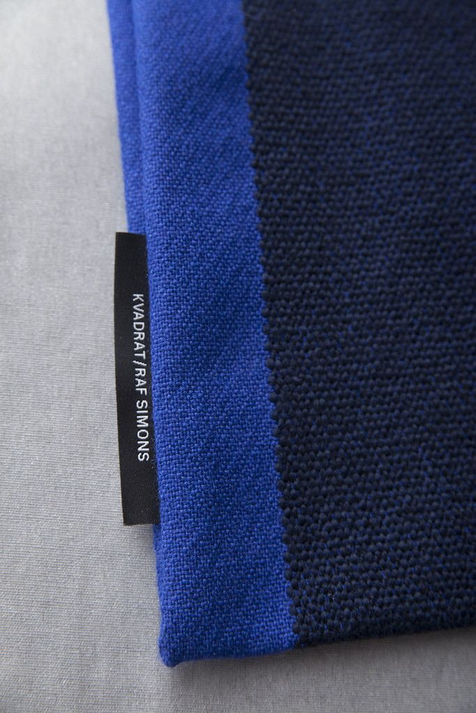 Raf Simons Raf x Kvadrat blue tote bag Size ONE SIZE - 5 Thumbnail