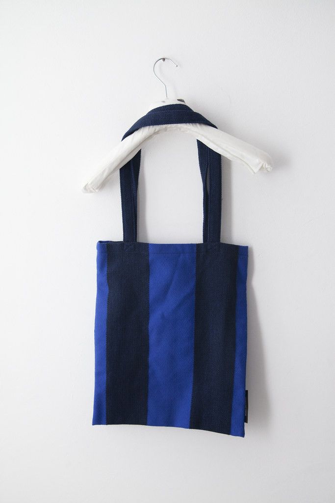 Raf Simons Raf x Kvadrat blue tote bag Size ONE SIZE - 3 Thumbnail