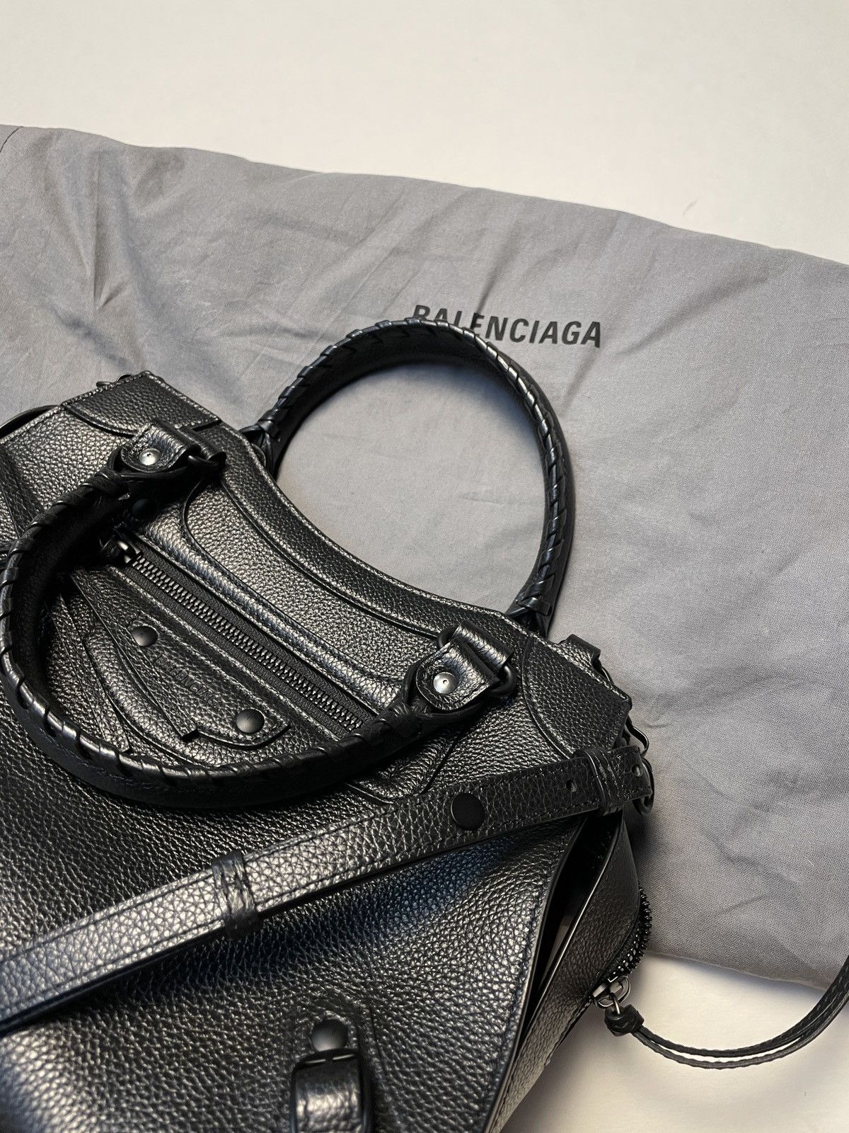 Balenciaga balenciaga neo classic city bag grained calfskin black Size ONE SIZE - 23 Thumbnail
