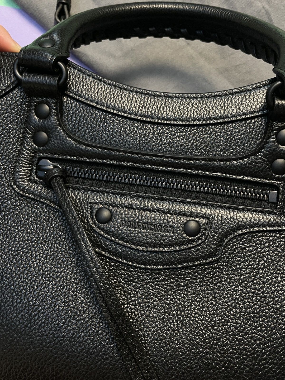 Balenciaga balenciaga neo classic city bag grained calfskin black Size ONE SIZE - 3 Thumbnail