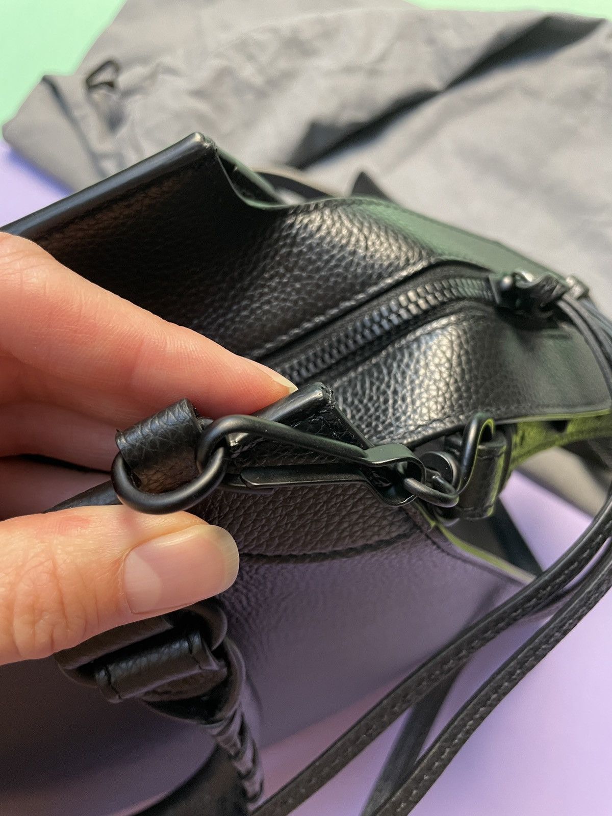 Balenciaga balenciaga neo classic city bag grained calfskin black Size ONE SIZE - 12 Thumbnail