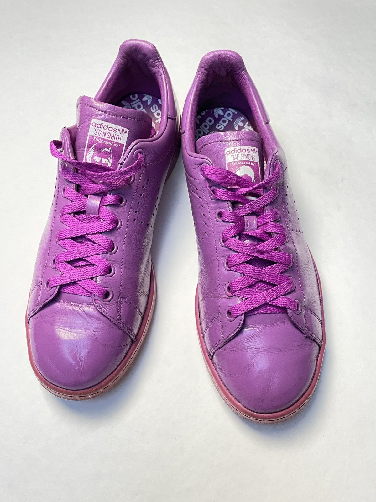 Adidas Raf Simons Stan Smith Flash Pink Size US 10.5 / EU 43-44 - 4 Thumbnail