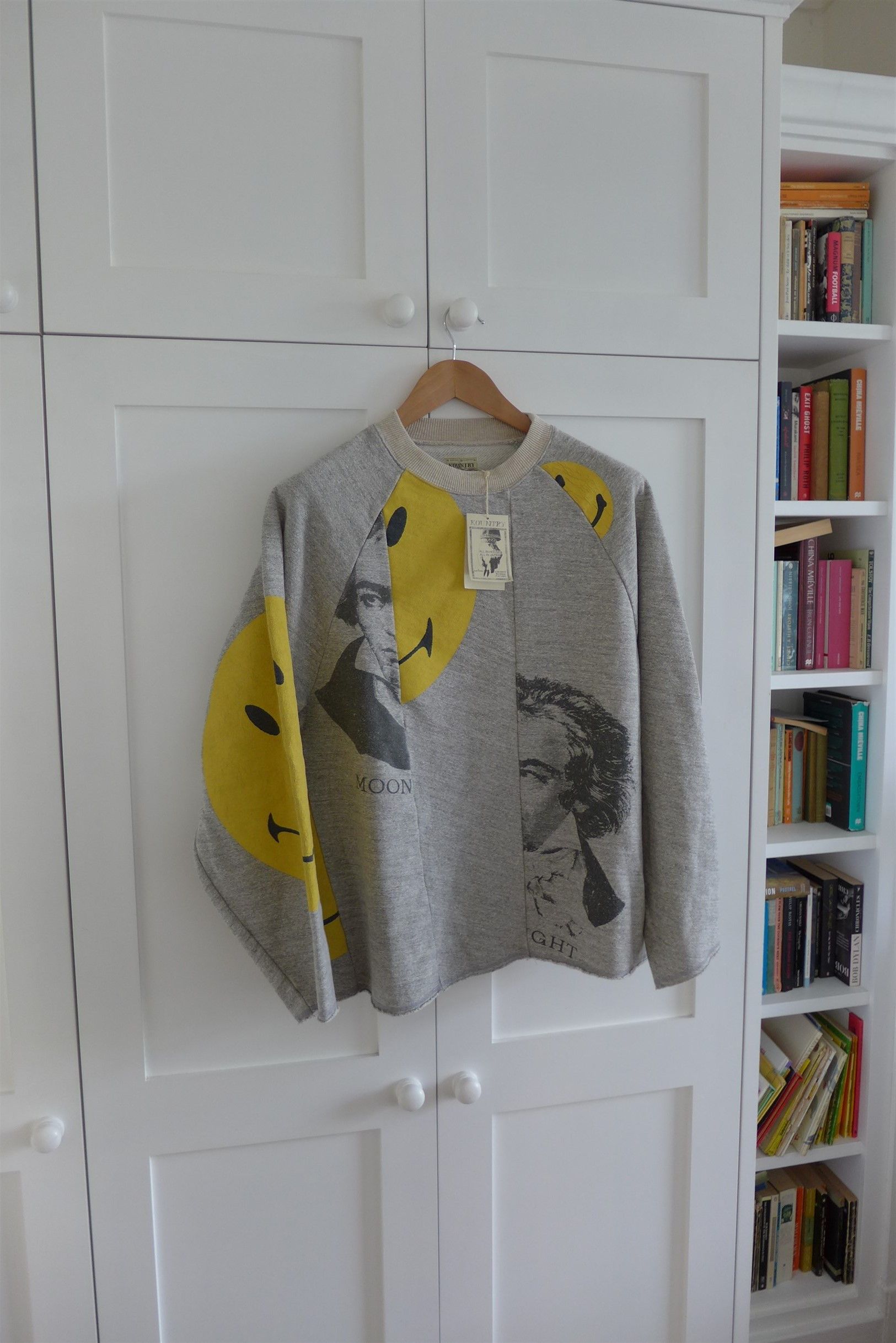 Kapital Kapital Beethoven / Smilie Top Fleece Re-Construct BIG SWT. Size US S / EU 44-46 / 1 - 1 Thumbnail