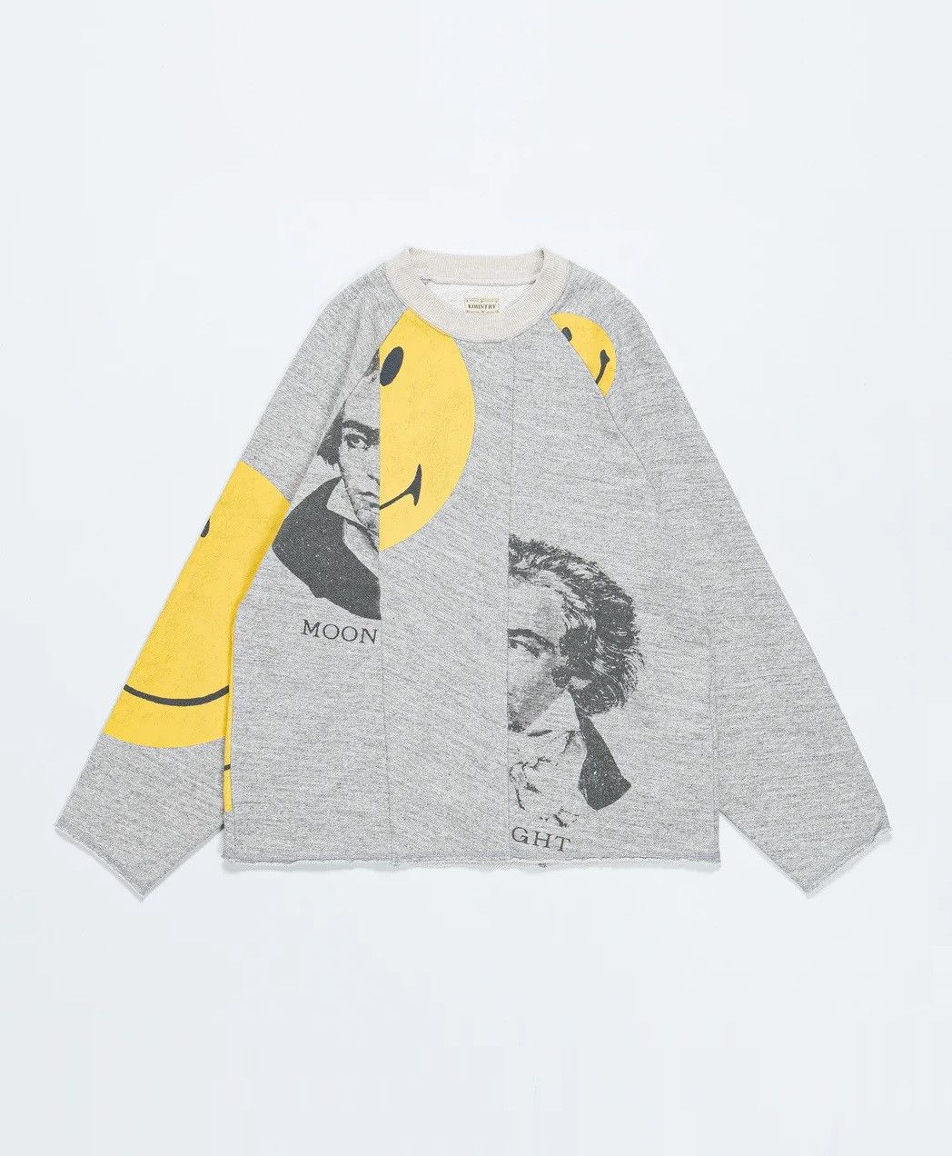 Kapital Kapital Beethoven / Smilie Top Fleece Re-Construct BIG SWT. Size US S / EU 44-46 / 1 - 15 Thumbnail